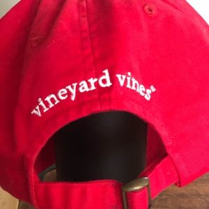 Red Vineyard Vines Hat